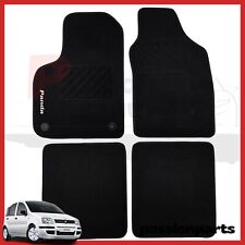 TAPPETI FIAT PANDA 169 DAL 2003 IN MOQUETTE CON RICAMO SU MISURA SET 4 PEZZI