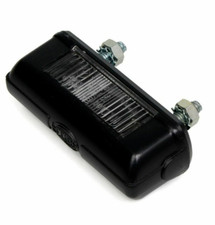 LUCE TARGA PER TRATTORE CARRELLINO RIMORCHIO FURGONE AUTO LAMPADA COMPRESA