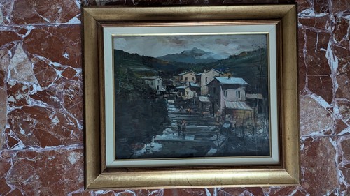 Ciro canzanella dipinto olio - dipinto,