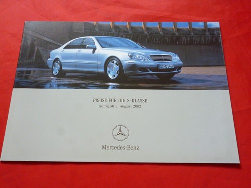 Mercedes w220 classe berline - w220, s
