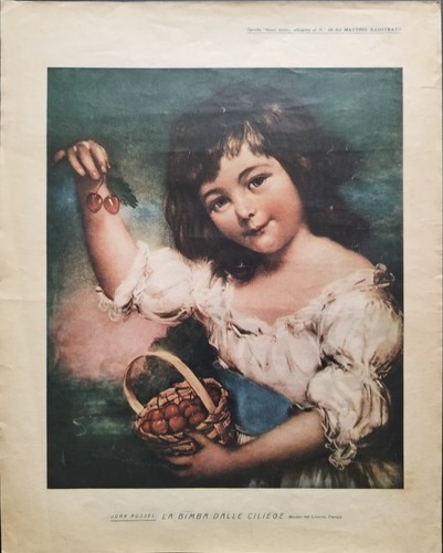 Antica stampa colori 1920 - stampa, 1920/30