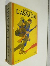 L’ASSALTO Prima edizione Leon Uris Mondadori Omnibus 1977 romanzo libro di