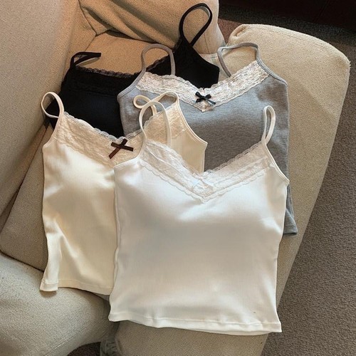 Women lace camisole tank top - camisole,