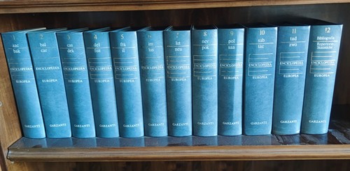 Enciclopedia europea garzanti - europea,