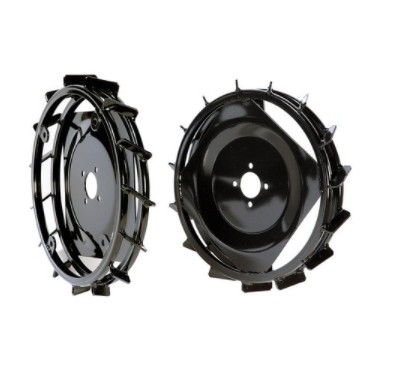 Coppia ruote metalliche