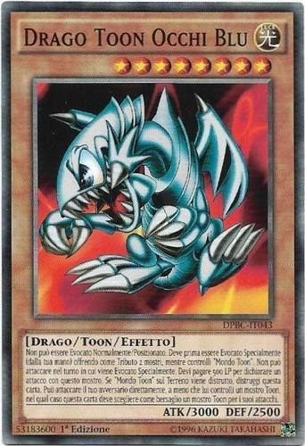Drago toon occhi - toon, blu