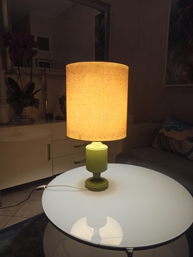 Lampada lume tavolo verde - lampada,