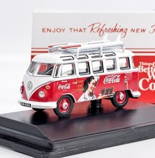 VW T1 Samba Bus - Tavole da surf Coca Cola OXFORD 1:76