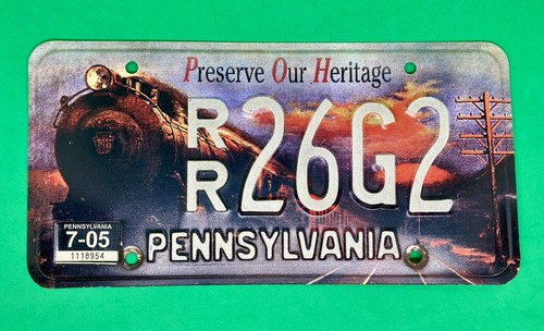 Pennsylvania targa conserva - pennsylvania,