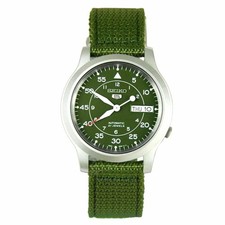 Reloj de hombre Seiko 5 Military Nylon SNK805K2 automático
