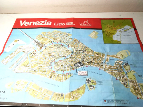 Cartina geografica venezia - di,