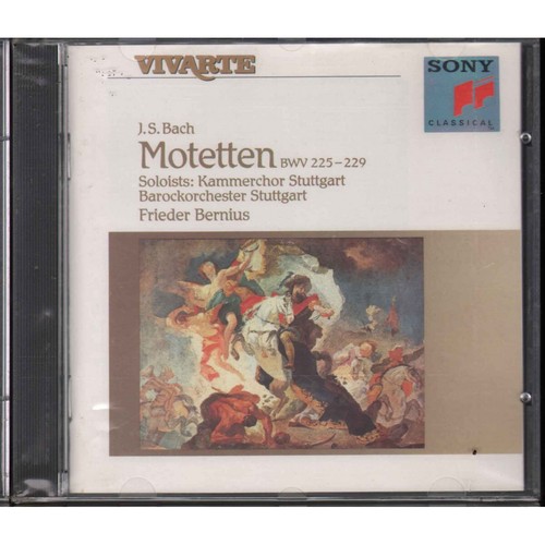 Bach frieder bernius cd - bach,