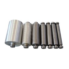 SET RULLI PER LEVIGATRICE SMUSSATRICE SGOLATRICE TUBO PROFILI SOGI SMU-76