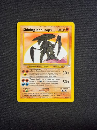 Pokemon shining kabutops 108 - pokemon,