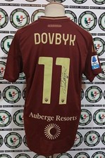 SIGNED DOVBYK ROMA MATCH