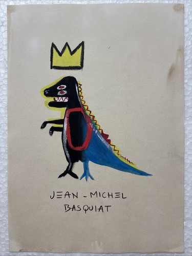 Jean michel basquiat - jean, disegno
