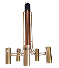 Mid Century Modern Brass and