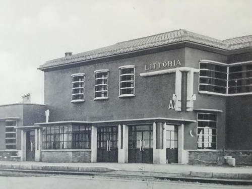 Cartolina littoria latina - cartolina,