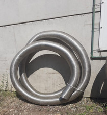 tubo acciaio inox flessibile doppia parete dn 160 venduto al metro lineare