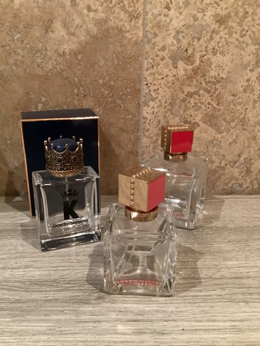 Empty perfume bottles