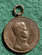 Medaglia Carlo I d'Asburgo "Fortitudini" Impero Austriaco KUK Austria