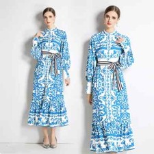 Vestito Abito Elegante Lungo