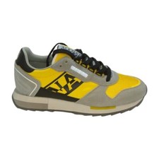 NAPAPIJRI - SCARPA DA UOMO CAMOSCIO E TESSUTO S4 VIRTUS YELLOW/GREY