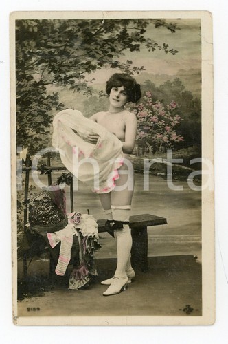 1913 vintage erotic nude woman - 1913,