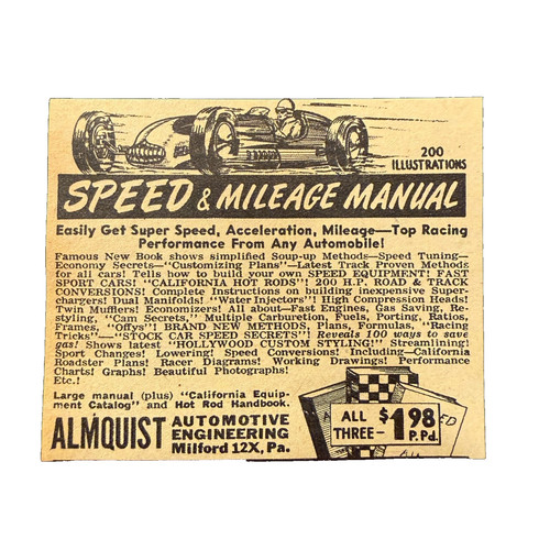 Pubblicità auto vintage - pubblicità,