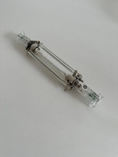 Fontana arte at2ftr lampada su cavi paralleli scintilla 1x230w r7s con vetro tra