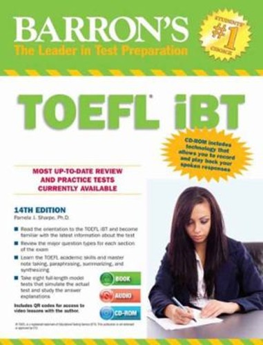 Barron toefl ibt with audio - ibt,