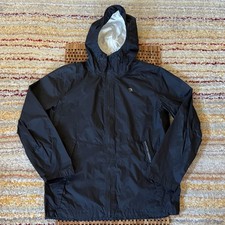 Mountain Hardwear Vapordry Full Zip Shell Felpa con Cappuccio Giacca Nera Uomo XL