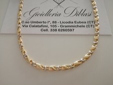 COLLANA Uomo Donna ORO 18