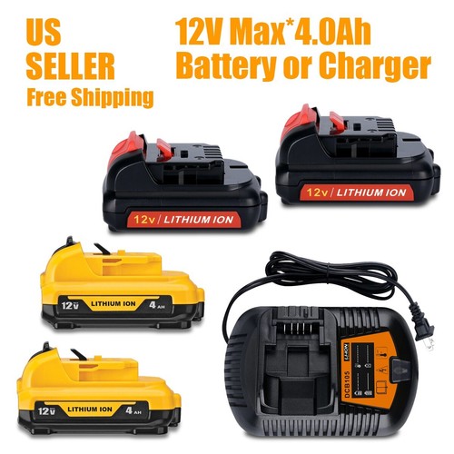 12v 4ah per dewalt volt - 12v,