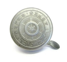 CAMPANELLO BRONZO "CICLI ASPES" FUNZIONANTE PER BICICLETTE D'EPOCA BIKE EROICA