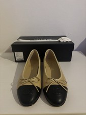 Chanel Pink & Black Ballerina