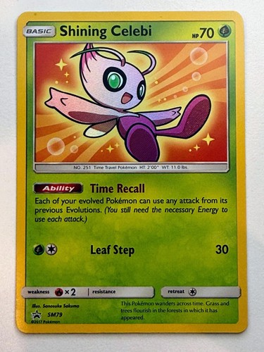 Shining celebi sm79 - shining,