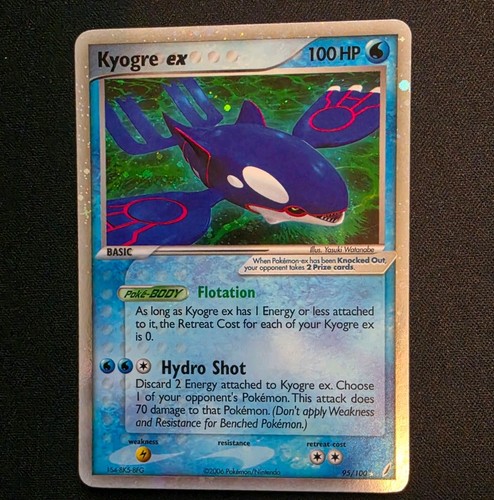 Carta holo kyogre crystal - holo,
