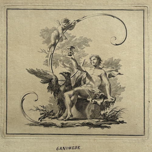 Ganymede gravure giovanni - gravure,