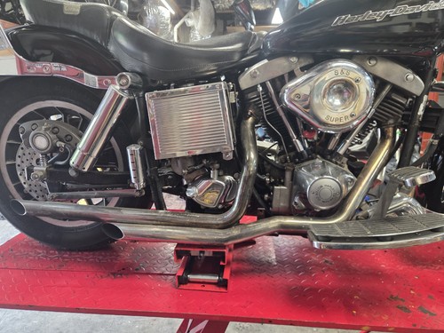 Scarico testa pala harley - testa,