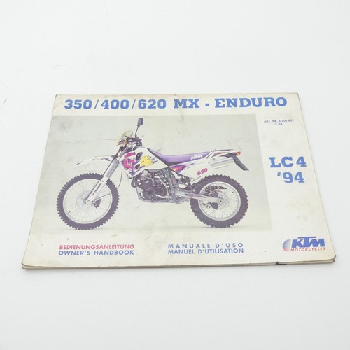 Manuale officina originale ktm - manuale,