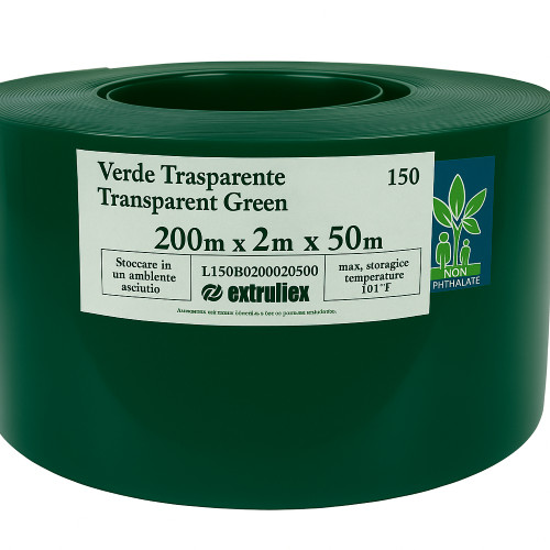 Lastra pvc flessibile verde - pvc,