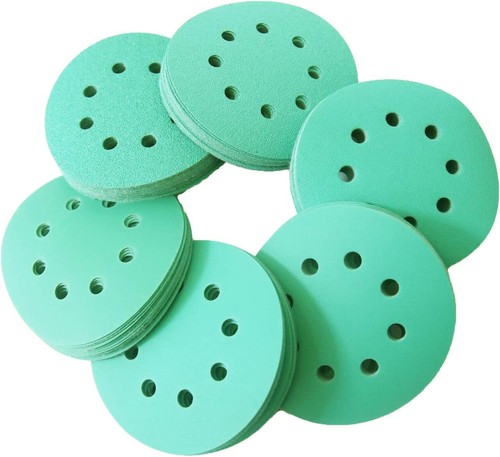 Dischi abrasivi 8 fori - 5",