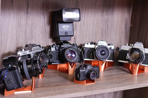 Espositore per fotocamera
