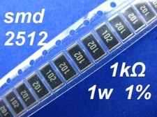50Pz. Resistenze 1K ohm 1% 1W