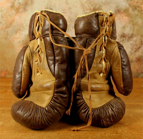Guantoni boxe vintage in - boxe,