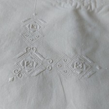 Antico lenzuolo matrimoniale