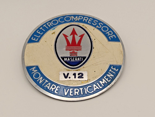 Maserati v12 logo - maserati,