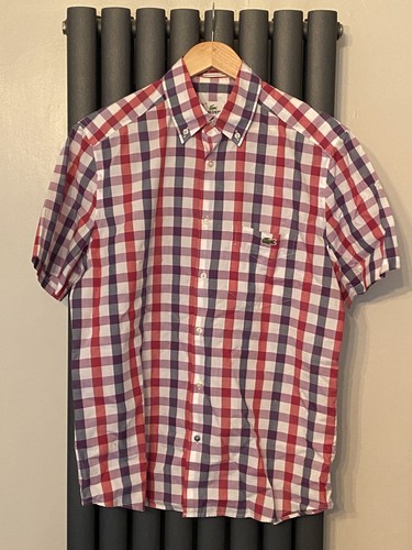 Camicia lacoste check uomo - camicia,