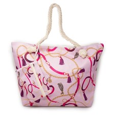 Borsa mare rosa grande estiva